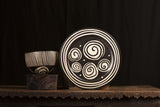 Ken Edwards Spiral Platter and Bowl