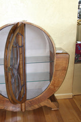 French Art Deco Vitrine Display Cabinet