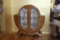 French Art Deco Vitrine Display Cabinet
