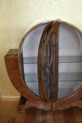 French Art Deco Vitrine Display Cabinet