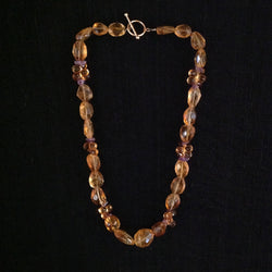 Citrine Faceted Ovals and Clusters