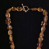Citrine Faceted Ovals and Clusters