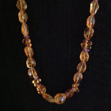 Citrine Faceted Ovals and Clusters