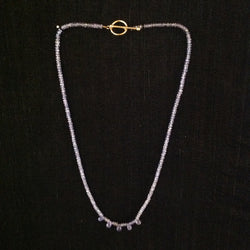 Tanzanite Teardrop Necklace