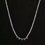 Tanzanite Teardrop Necklace