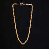Gold Pearl Rondelles and Citrine