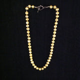 Gold Pearl Necklace