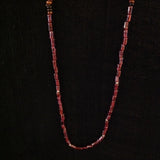 Deep Purple Garnet Necklace
