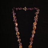 Amethyst Citrine Ametrine Faceted Ovals Briolettes