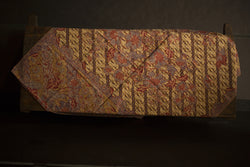 Vintage Cotton Batik Sari Fabric