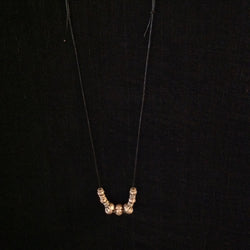 Thailand Sterling Hill Tribe Bead Necklace