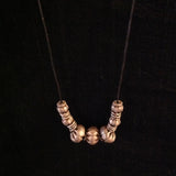 Thailand Sterling Hill Tribe Bead Necklace