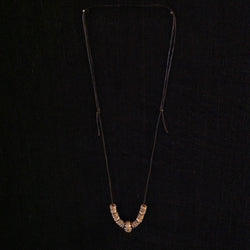 Thailand Sterling Hill Tribe Bead Necklace