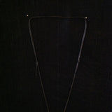 Sterling and Amber Trade Bead Necklace