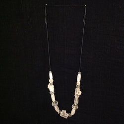 Antique Crystal Foo Dog Necklace