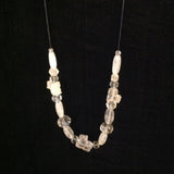 Antique Crystal Foo Dog Necklace