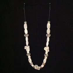 Antique Crystal Foo Dog Necklace