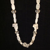 Antique Crystal Foo Dog Necklace