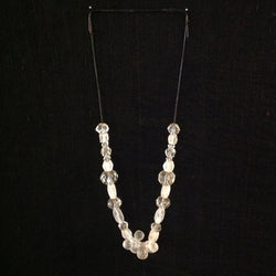Antique Faceted Crystal Assemblage Necklace