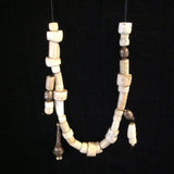 African Conch Shell Potato Bead Necklace