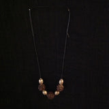 Rudraksha Beads Silver Potato Beads