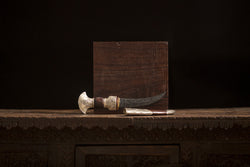 Borneo Keris Jawi Artifact Dagger w/words on blade