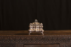 Sterling Silver Footed Etrog Box