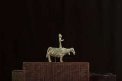Antique Bronze Equestrian Figure
