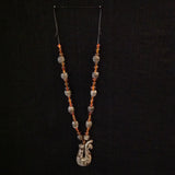 African Trade Beads and Jade Pendant