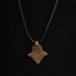 Silver Metal Coptic Ethiopian Cross