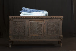 Vintage Carved Asian Cabinet