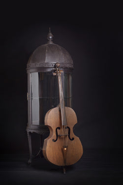 Vintage Bass Guitar Handmade Mexico