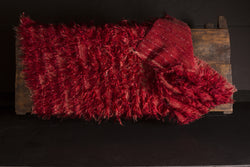 Turkish Angora Goat Wool Tulu Rug