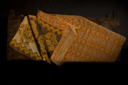 Kantha Hand Stitched Sari Quilt