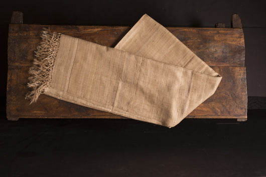 Silk Tussah Luxury Hand Loomed Runner Shawl