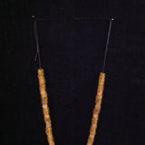 African Beads Sterling 24k Gold Bead Necklace