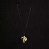 Turquoise Donut Hole Chunky Necklace