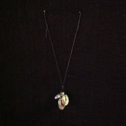 Turquoise Donut Hole Chunky Necklace