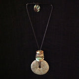 Turquoise Donut Hole Chunky Necklace