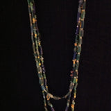 Ancient Roman Beads 3 Strand Necklace